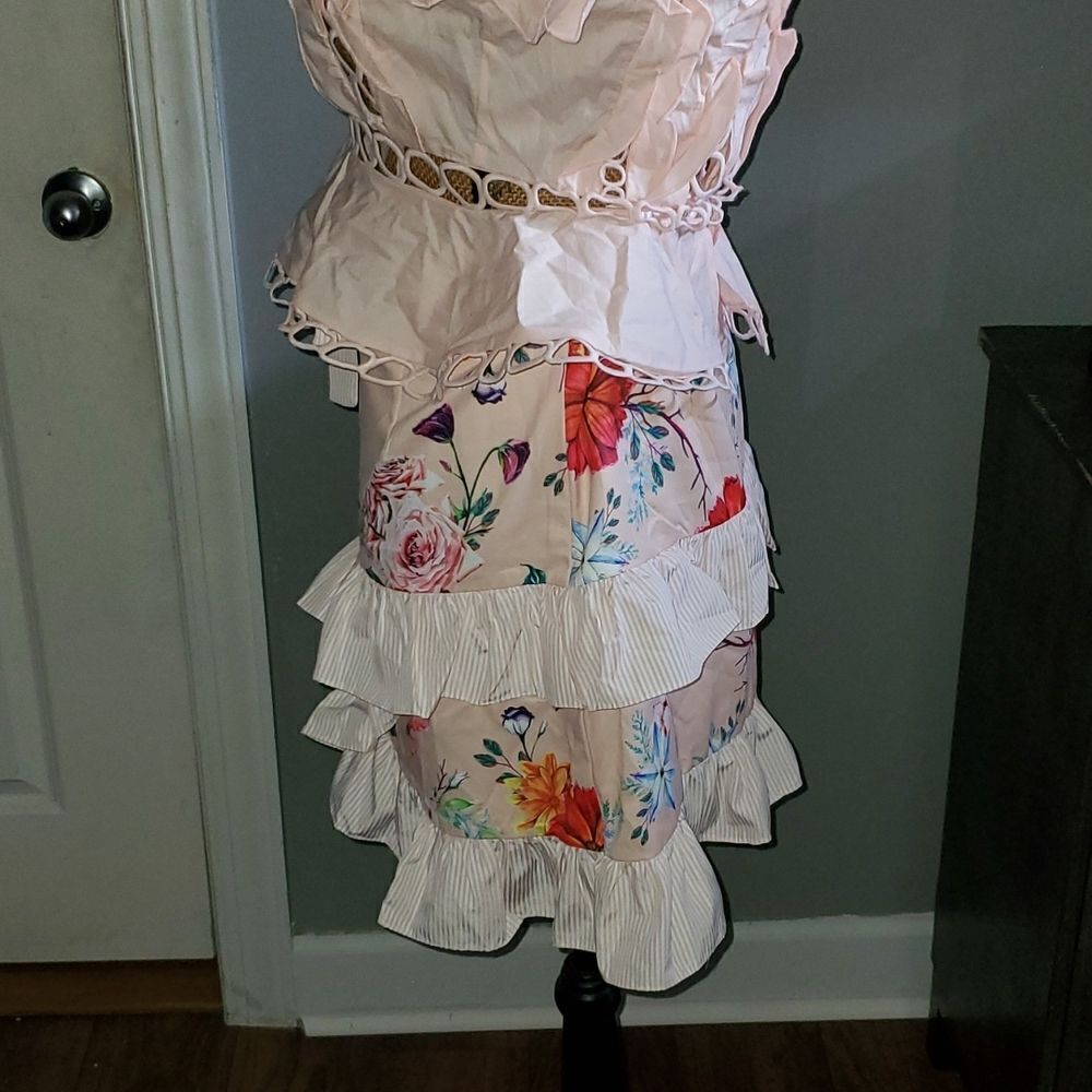 Pink cut out blouse - Picture 5 of 8